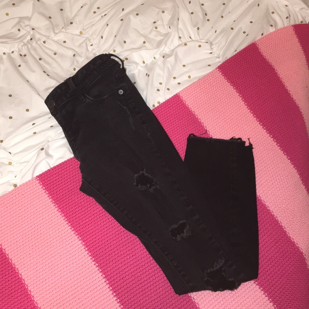 Black Washed Jeans